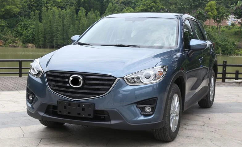 Авто аксессуары подходят для Mazda CX-5 CX5 2012 2013 2004 ABS Хромированная передняя крышка головки свет лампы отделкой 2 шт