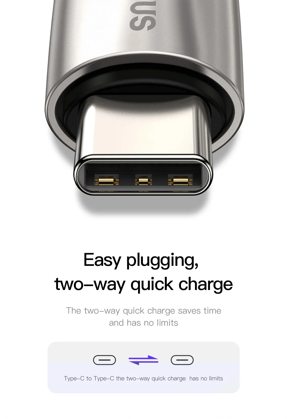 Зарядный кабель usb type c на usb type c для apple macbook pro samsung xiaomi ноутбук air usb c кабель 1 м 2 м 3A зарядное устройство