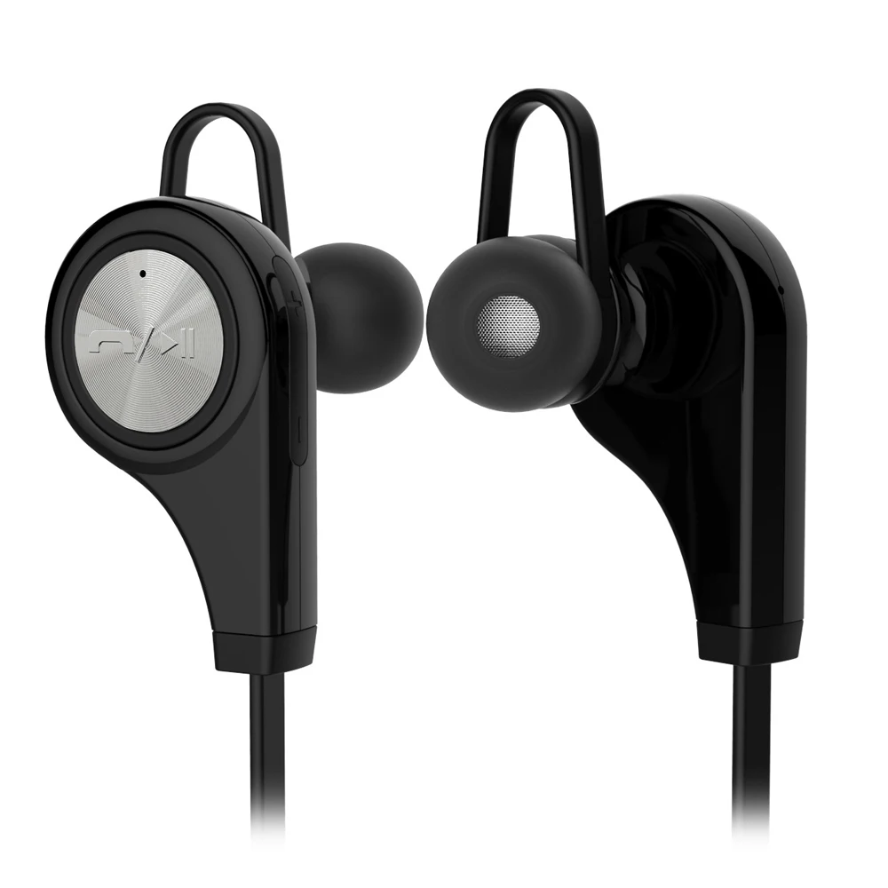 LOPPO спортивные Bluetooth наушники плюс беспроводные наушники устойчивое бег геймер HiFi наушники с микрофоном для телефона - Цвет: Черный