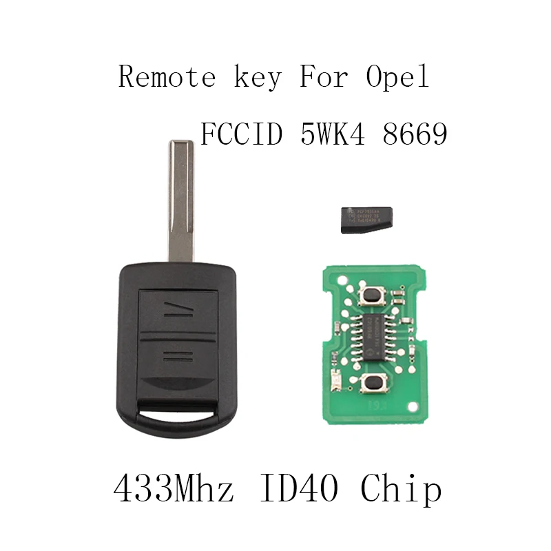 BHKEY 2 кнопочный Автомобильный ключ для Vauxhall Opel Corsa C Combo Tigra Meriva Agila чехол