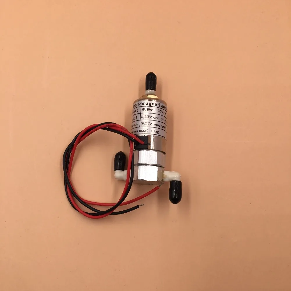 24V 8W Solvent ink solenoid valve for large format CRYSTALJET inkjet printer 24V high quality leadshine dc servo motor 57hs22 a corresponding drive dm442 for large format inkjet printer