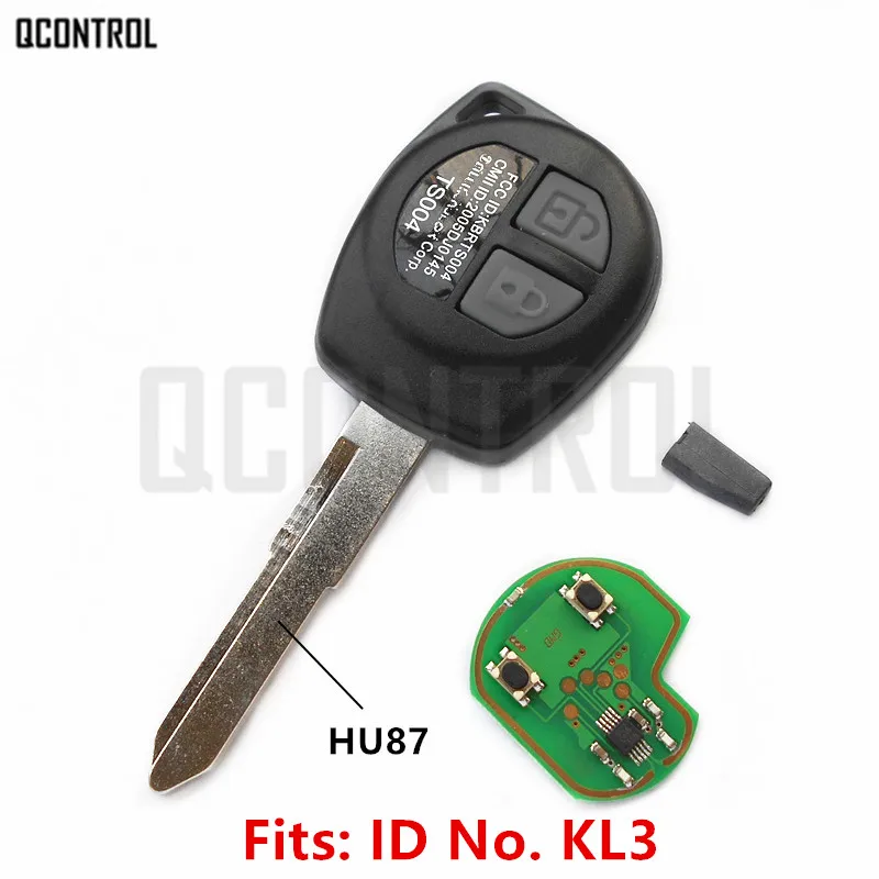 Автомобильный Дистанционный ключ QCONTROL подходящий для SUZUKI SWIFT SX4 ALTO VITARA IGNIS JIMNY Splash