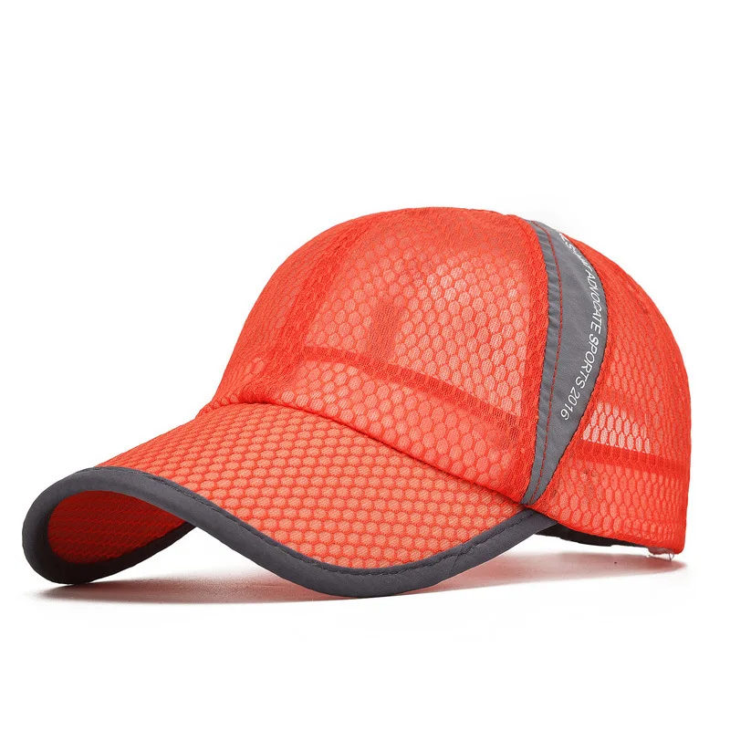Новинка ультратонкая Бейсболка Snapback летняя кепка с козырьком для мужчин и женщин