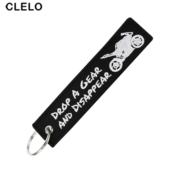 Style 3 CLELO, аксессуары для путешествий, вышитая бирка для багажа, брелок на цепочке, дорожная сумка, бирка, модный подарок для авиационных подарков - Цвет: Style 3