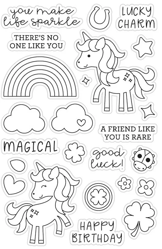 Единорог металлический Трафаретный вырубной штамп штампы трафарет для DIY