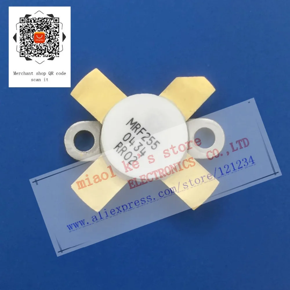 100% оригинальный: MRF255 mrf255 [12 5 V 36V 22A 55 Вт 54 МГц CASE211 11 ] RF Мощность полевой