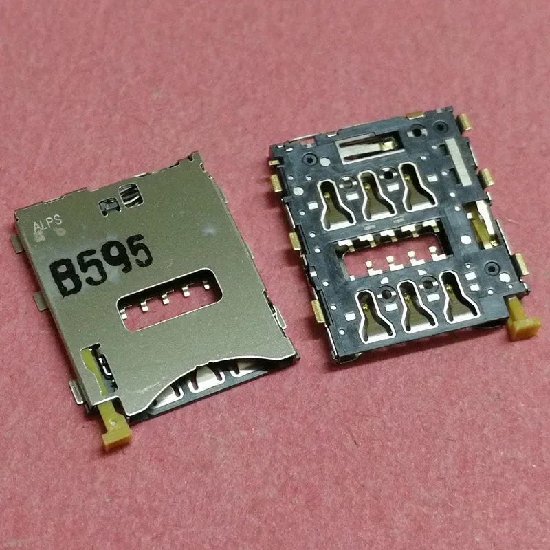50 шт. разъем для считывания sim карт Sony Xperia Z5 mini compact E5803 Z3 L55t L55u D6603 SOL26 socket|Шлейфы