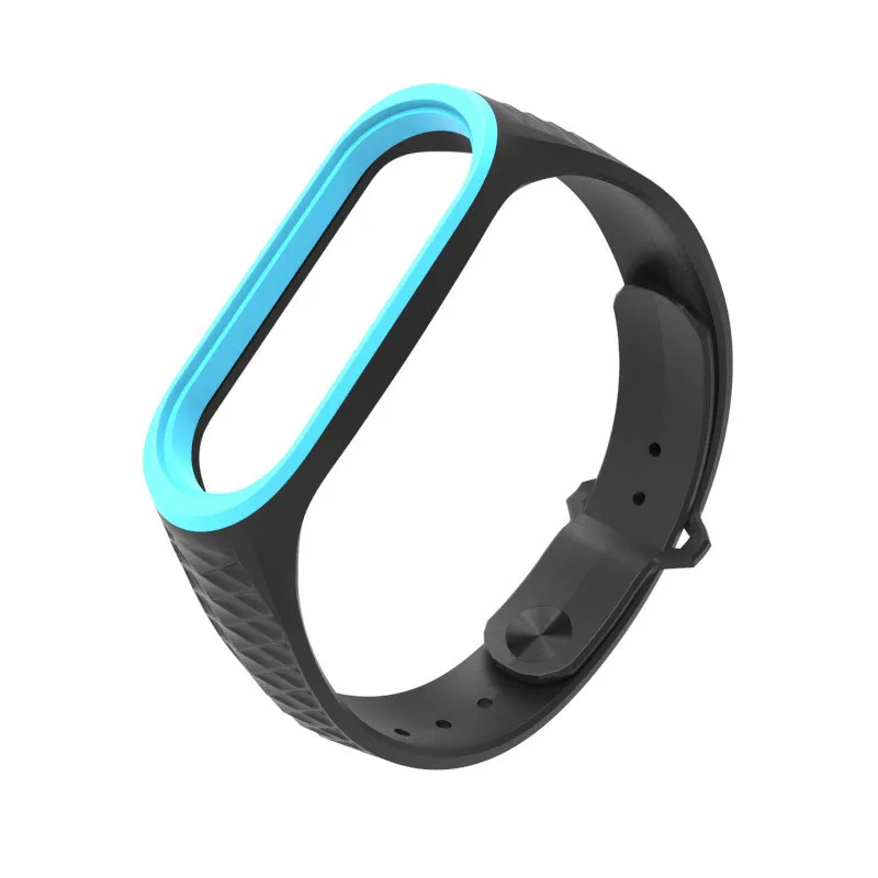 5 Прямая поставка 10 шт. для mi Band 4 xiaomi ремешок два цвета ремешок для xiaomi mi band 3 и оба для mi band 4 - Цвет: 5