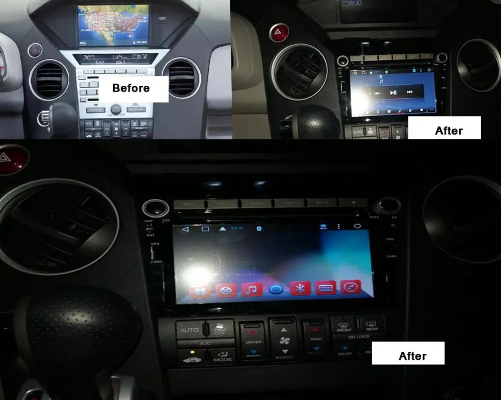 Android автомобильный мультимедийный плеер радио для Honda Pilot 2009 2010 11 2012 Авто 2din Android 8,0 6,2 дюймов gps головное устройство