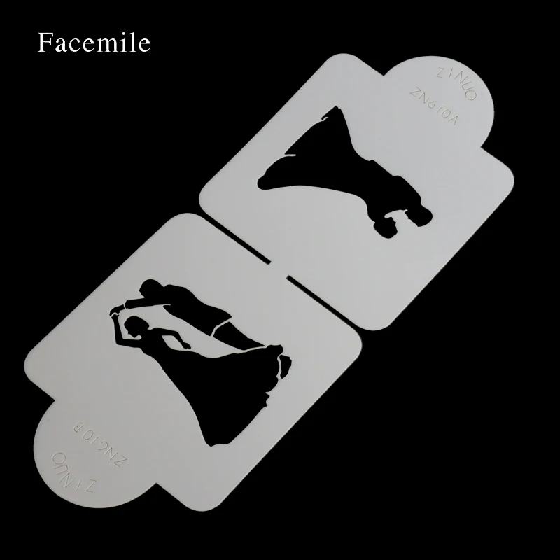 Facemile Жених печенье трафареты форма для печенья просеиватель сахара Свадебные
