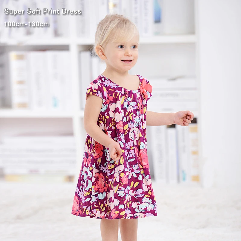 Dress for Baby Girl Sleeveless Loose Sleeping Dress 2 3 4 5 years
