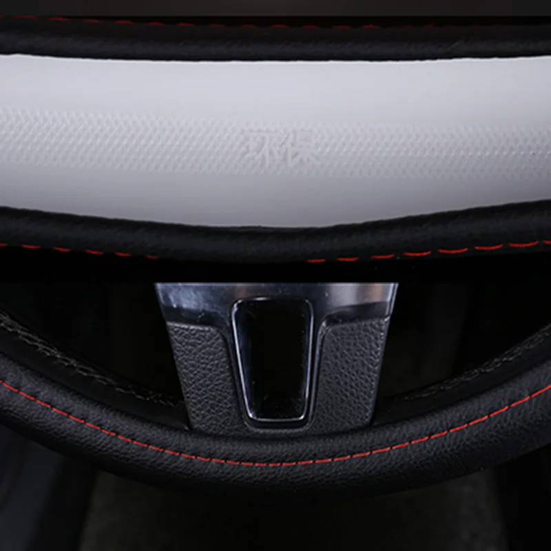 Чехол на руль автомобиля из экокожи 38 см|steering cover|steering wheel coverwheel cover car |