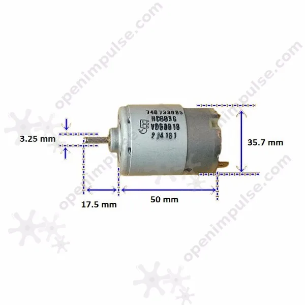 10 шт. двигатель постоянного тока (14000 об/мин при 6 В)|rpm car|motor low rpmrpm dc motor |