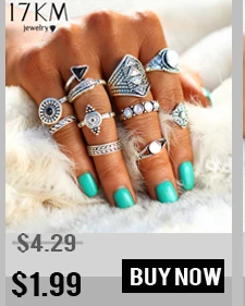 17 км Vintage Винтаж природный камень опал MIDI Ring Set для Для женщин Мода anillos сердце Корона костяшки Кольца Boho ювелирные изделия набор колец кольцо с камнем перстень мужской женские кольца 12 шт./лот