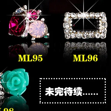 10pcs New Crystal Colourful Nail Rhinestone Alloy Art Decorations DIY Glitter 3D Jewelry Manicure Supplies | Красота и здоровье