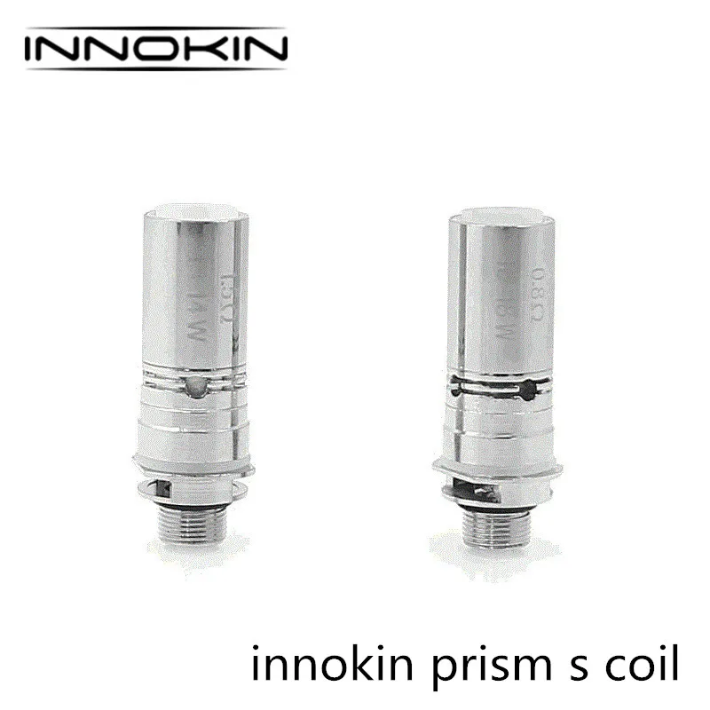 

10 шт./лот оригинальная катушка электронной сигареты innokin prism s, сердечник атомайзера 0,8 Ом/1,5 Ом, сменные катушки для призматического зеркальн...