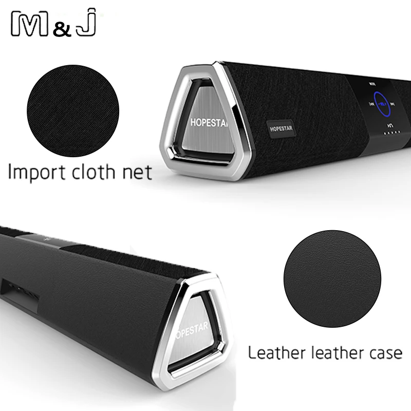 Беспроводная Bluetooth Колонка A3 20 Вт двойной сабвуфер громкий динамик для домашнего