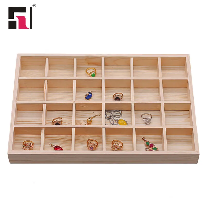 GL Jewelry tray jewelry display disk ring pendant earring necklace rack cargo bracelet solid wood | Украшения и аксессуары