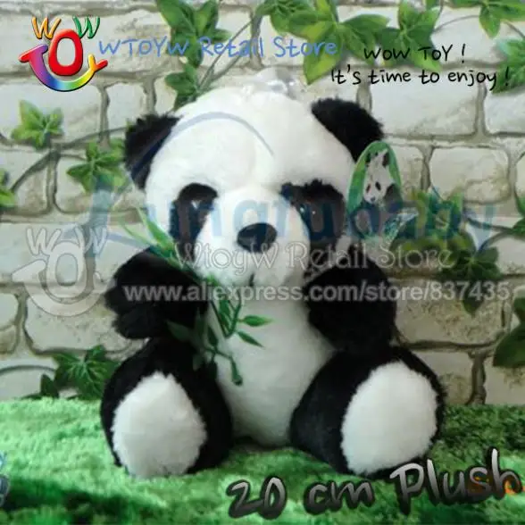 10pc/lot free shipping 20 cm kawaii stuffed animals panda bear national treasure dolls plush boneca pelucia brinquedos boys toys|toy speed|doll