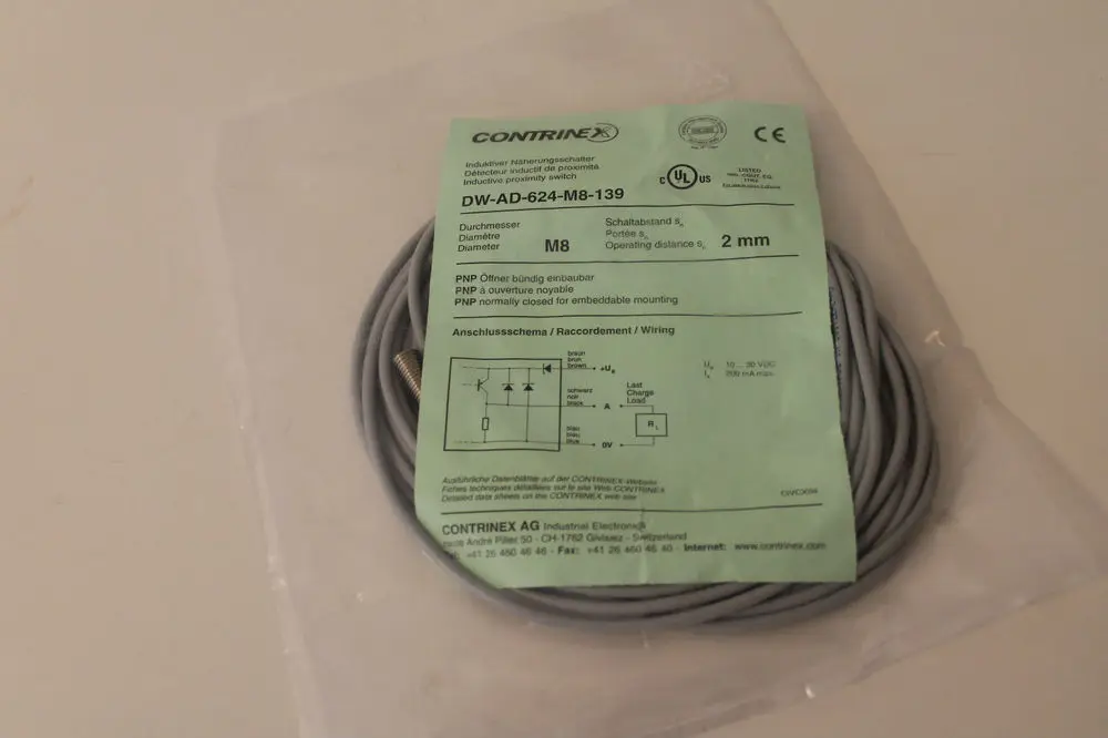 1pcs - Corey genuine original Contrinex sensor DW-AD-624-M4 |
