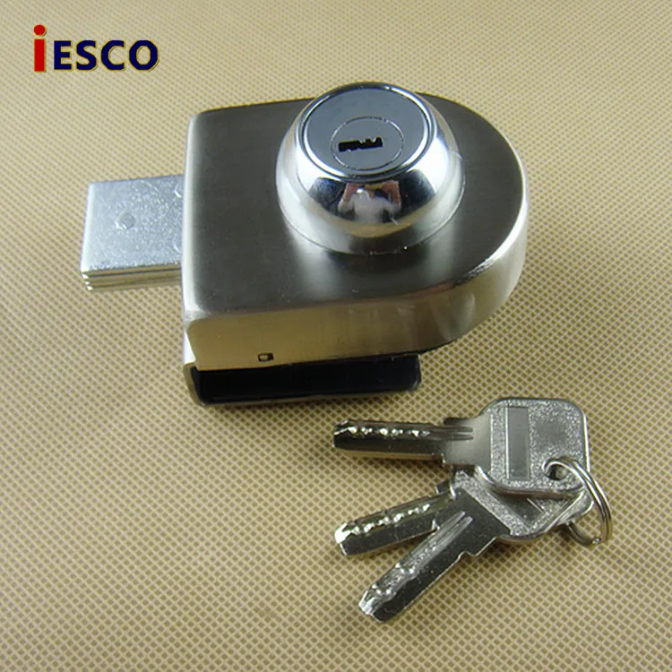 Из нержавеющей стали стеклянная дверь замок двери центральный ригельный