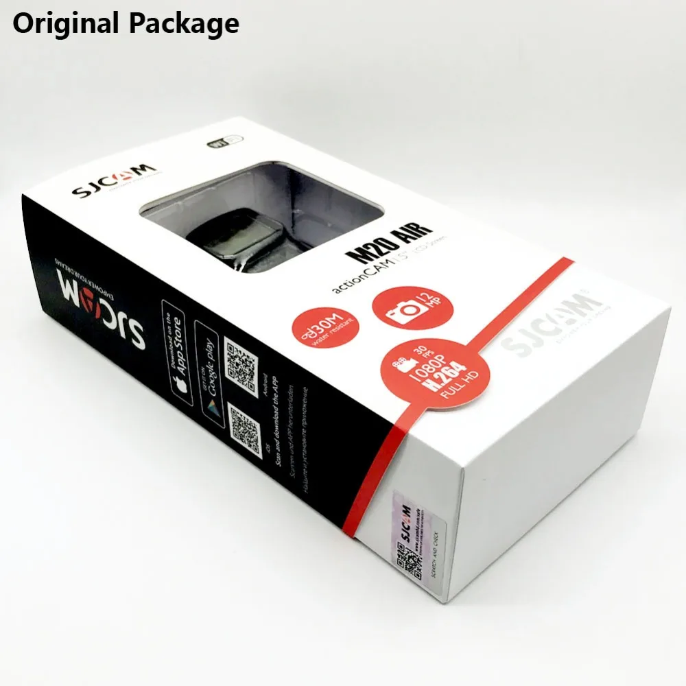 Экшн камера SJCAM M20 AIR Wi Fi 1080P 30 м водонепроницаемая NTK96658 12 МП оригинальный 1 5 &quotЖК