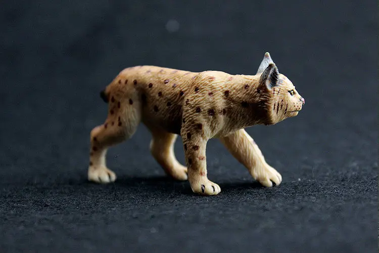 Bobcat (рысь леопардовая кошка тигр кошка) Семейный комплект имитационная модель