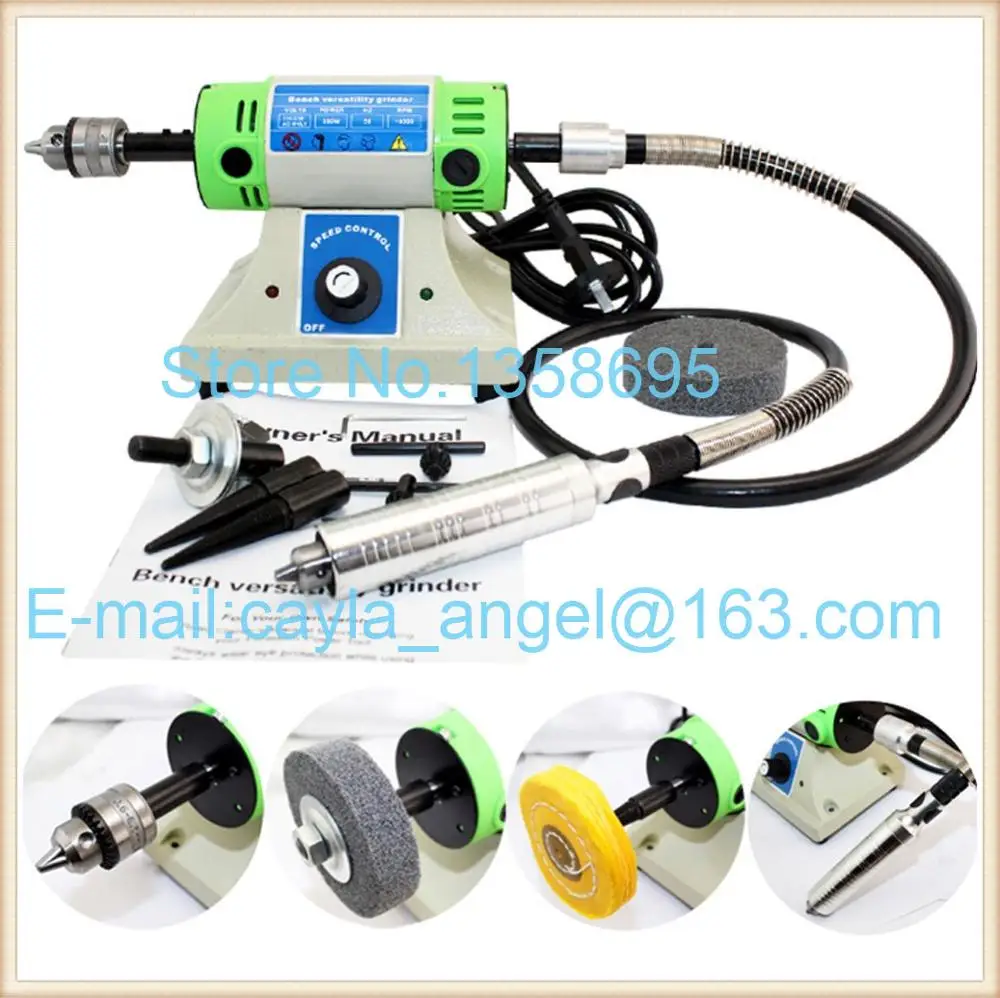 New Products Desktop grinding machine Polishing carving all-in-one Jewellery polishing tools