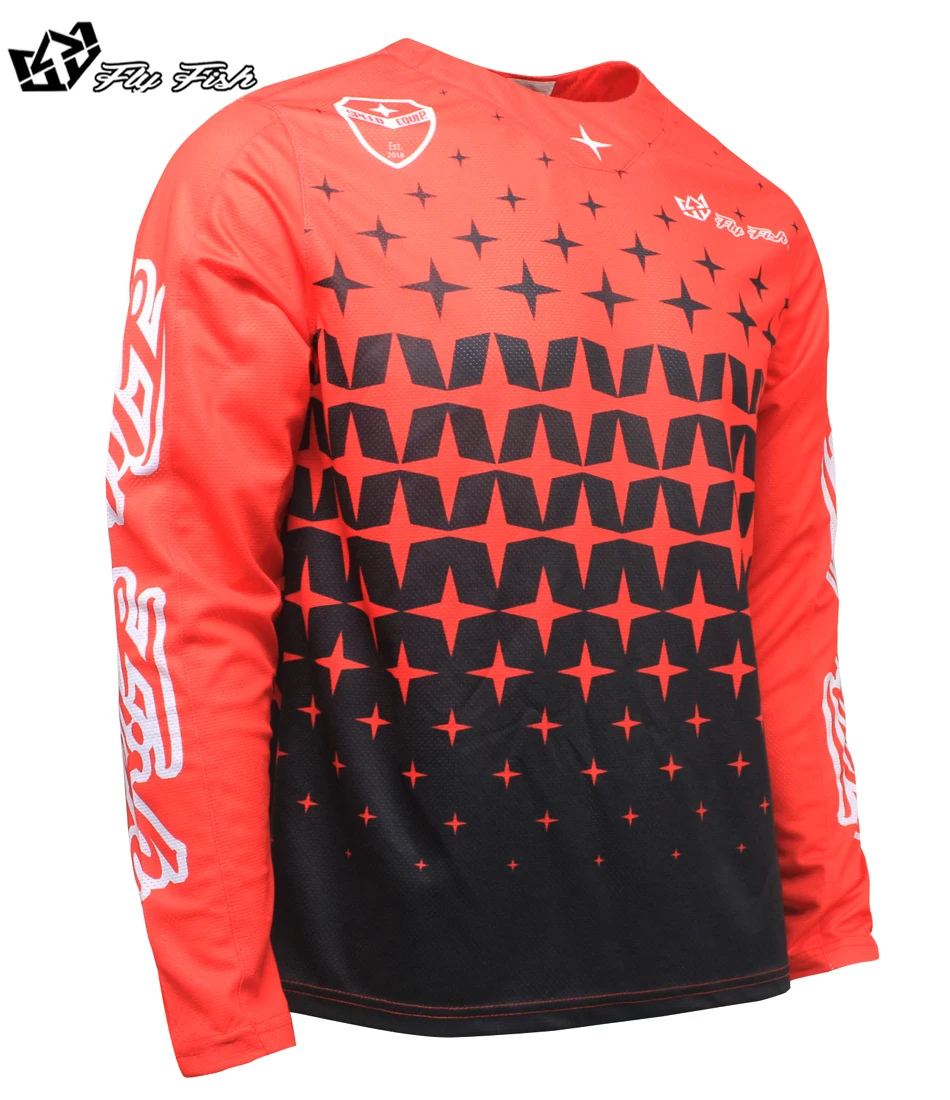 2018 FLY FISH RACING SE AIR jerseys MEGABURST Майки для велоспорта moto cross sombra dos homens bike martin mtb mx |