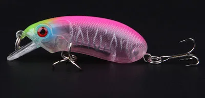 Anmuka 1pcs Minnow lure bait 8 colors hard 6cm 9.8g fishing perch freshwater sea | Спорт и развлечения