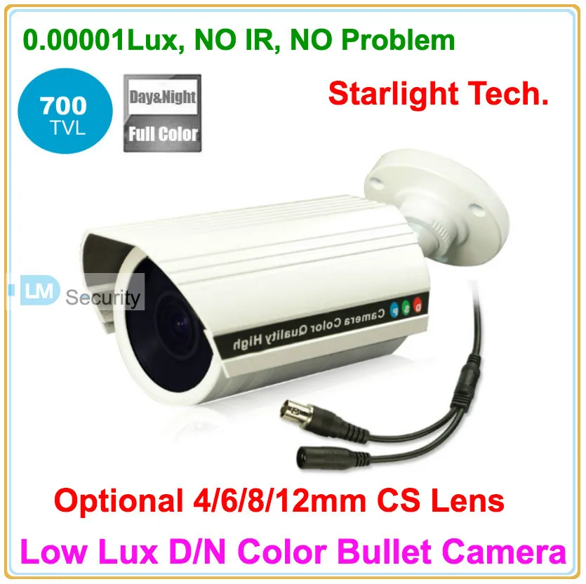 Lihmsek Sony CCD Starlight дневная Ночная цветная камера наружная 700TVL CCTV Водонепроницаемая