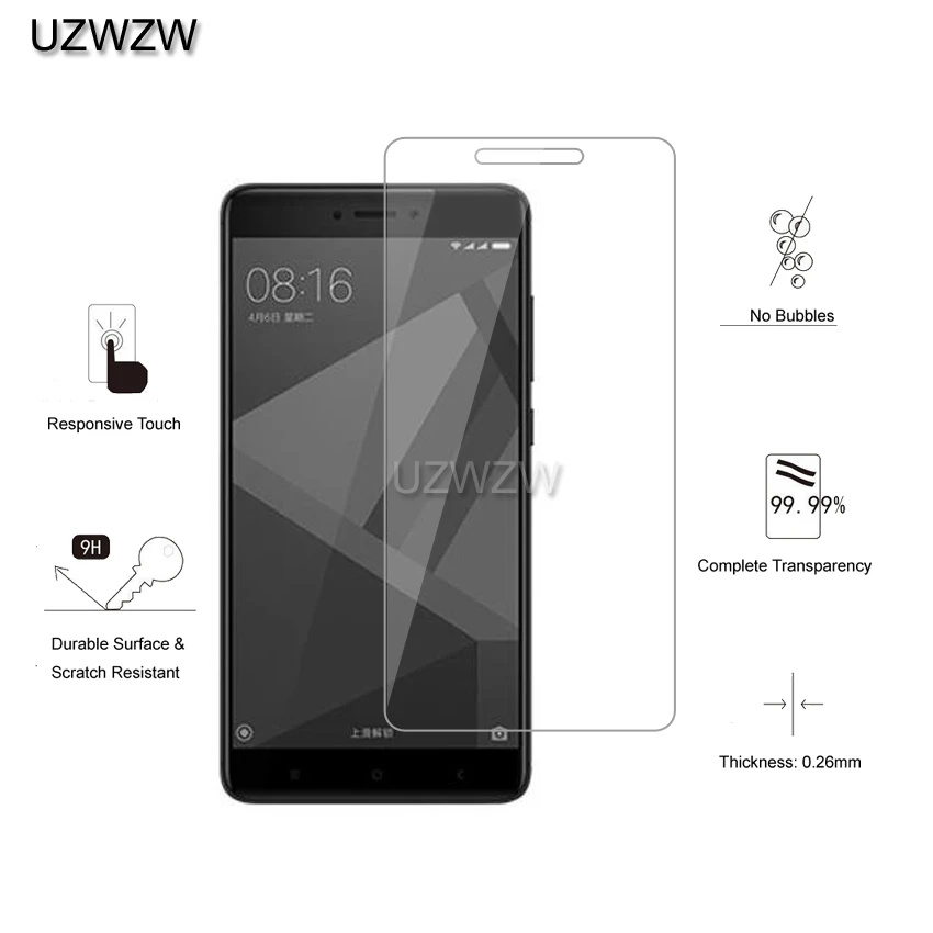 2 шт для Xiaomi Redmi Note 4X16 GB 32GB 64GB Премиум Закаленное стекло протектор экрана для Xiaomi Redmi Note 4X защитное стекло