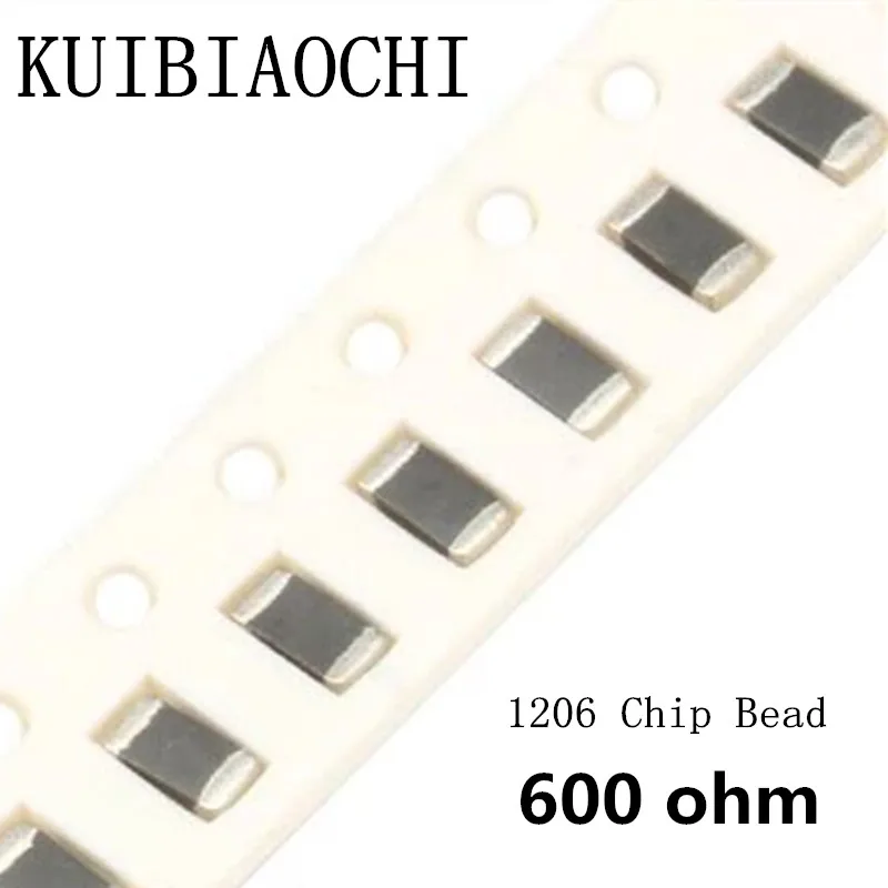 100pcs/lot 1206 3216 Chip Bead 3.2mm*1.6mm SMD magnetic bead Error 25% 300mA 100MHz Обустройство дома