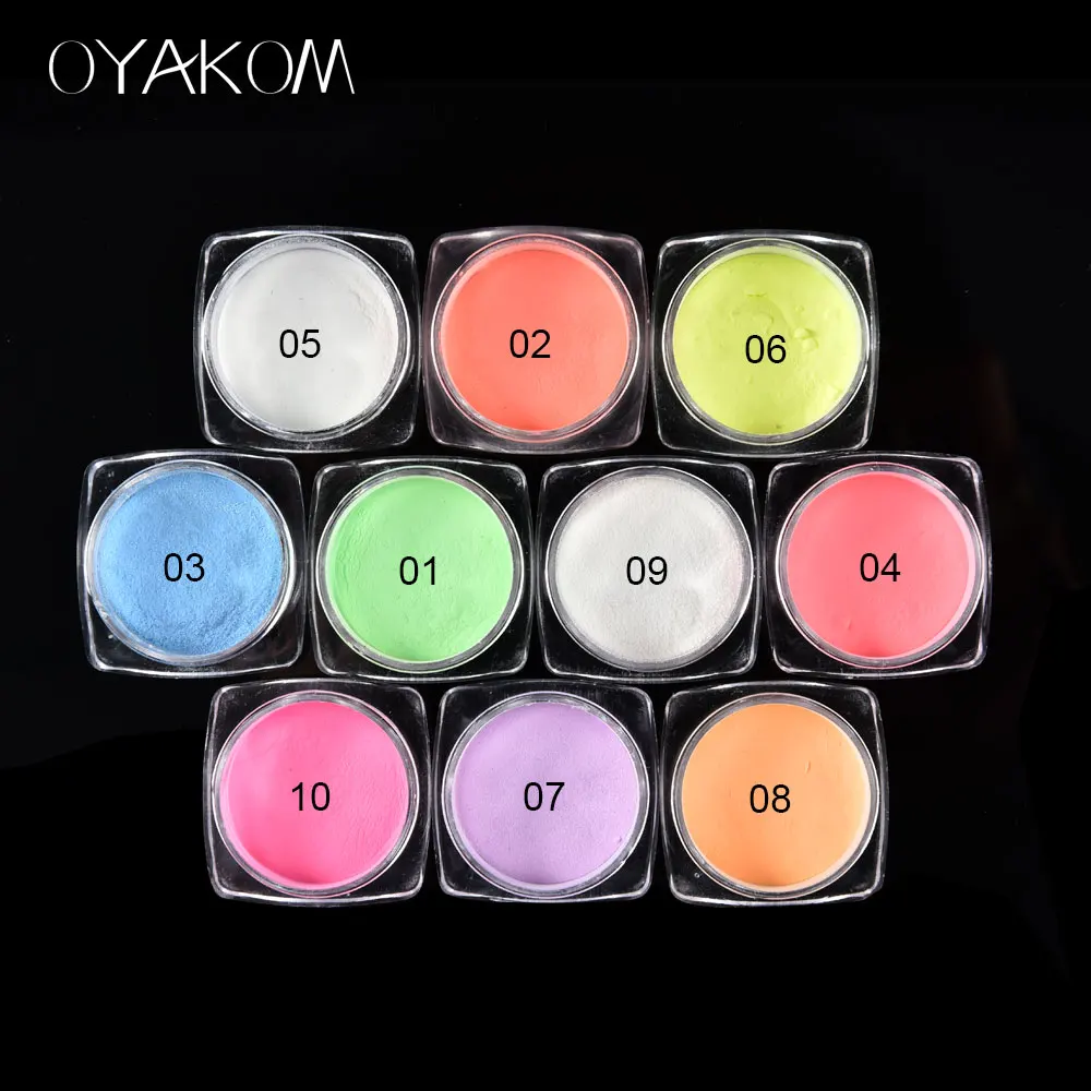 OYAKOM 1 шт./кор. набор блесток для ногтей косметическая пудра Световой Блеск