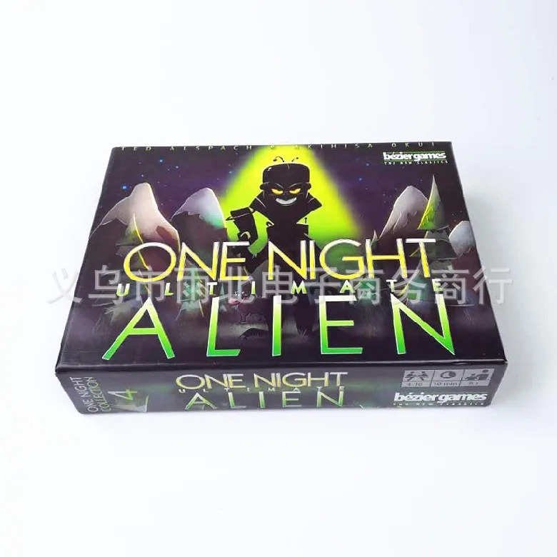 One Night Ultimate Werewolf Daybreak Alien werewolf deluxe edition оборотень kill игра для взрослых настольные
