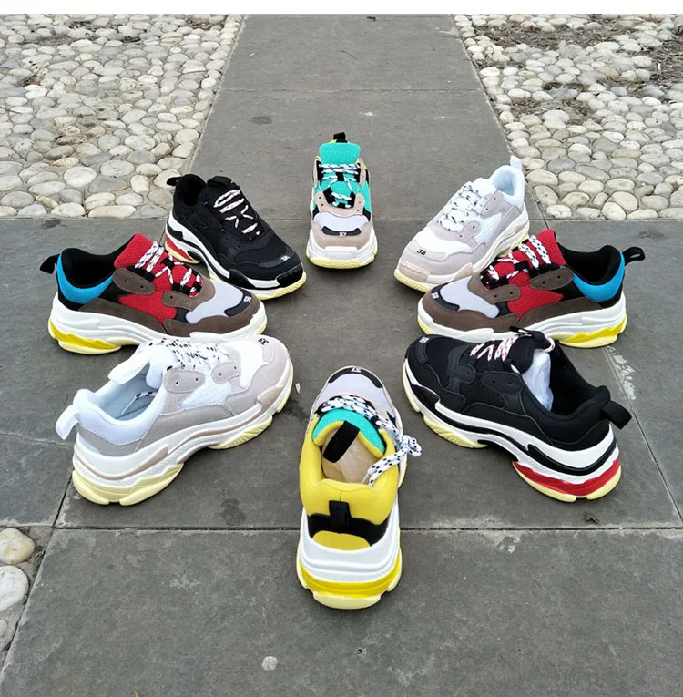 Women Sneakers New Fashion Women Casual Shoes Trends Ins Female Flats Platform Spring Summer Lace Up