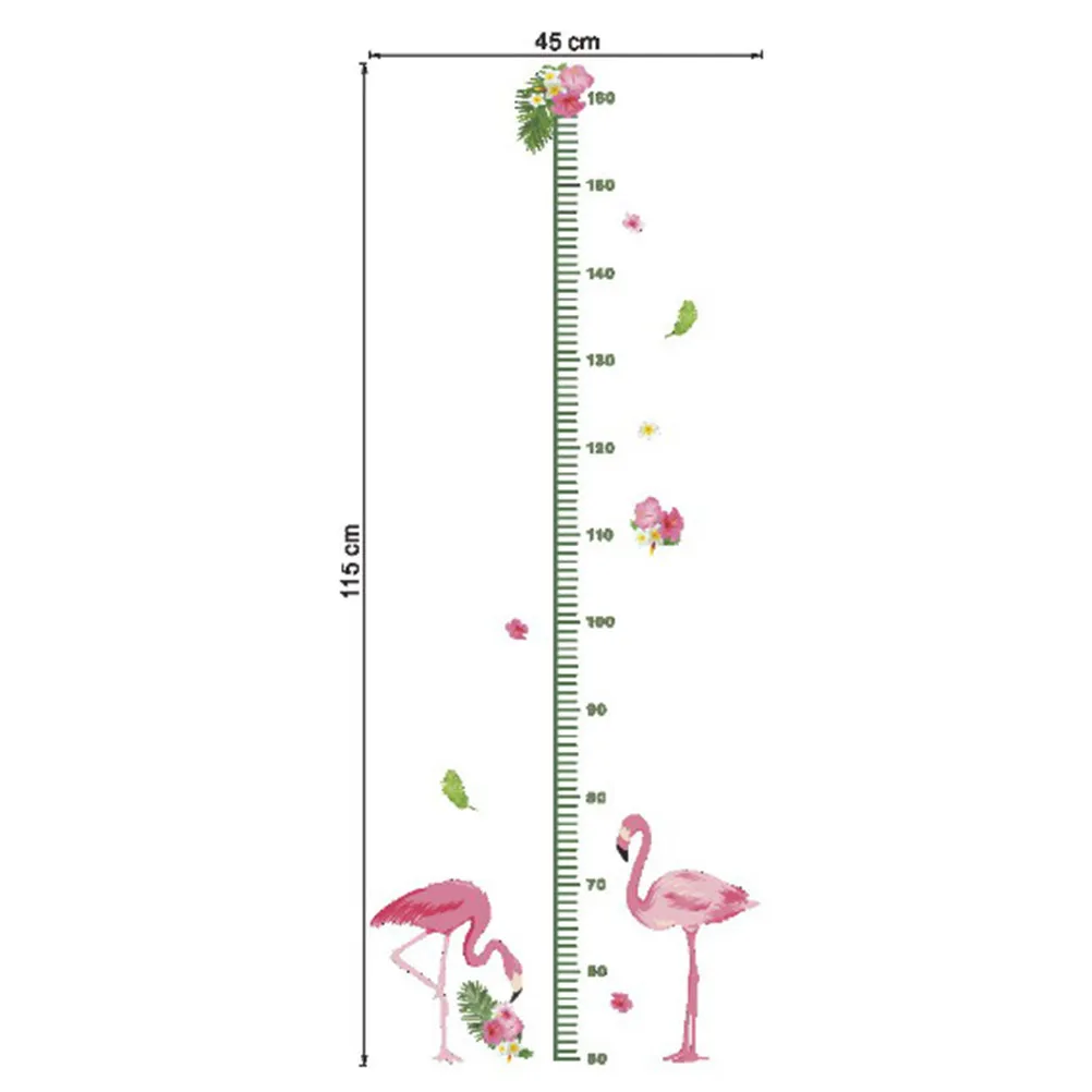 Схема роста детской комнаты спальни декор настенные наклейки искусство 3d