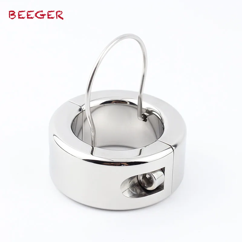 Мячи для яичек BEEGER Кулоны мошонки мячи из нержавеющей стали носилки кольцо