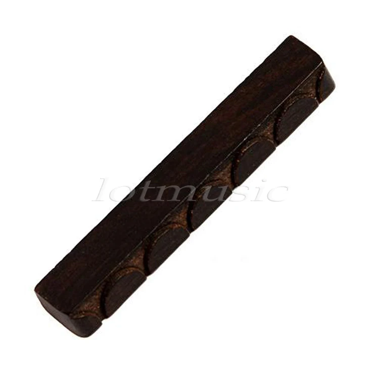 2 шт. гайки из эбенового дерева для классической гитары 6 струн с прорезью 52 мм * 9 |