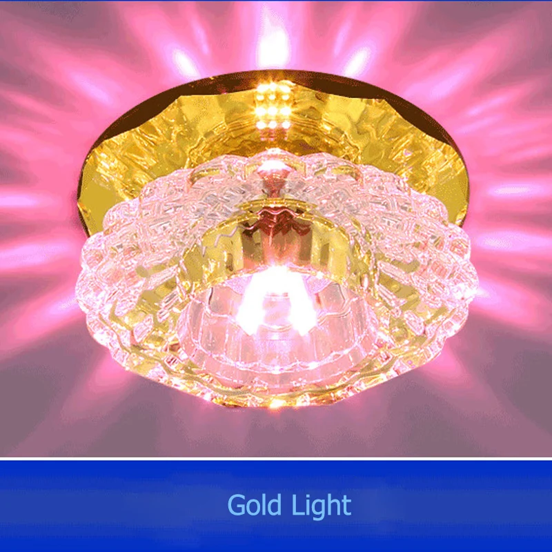 Высококачественная креативная Хрустальная потолочная лампа 3 Вт/5 Вт