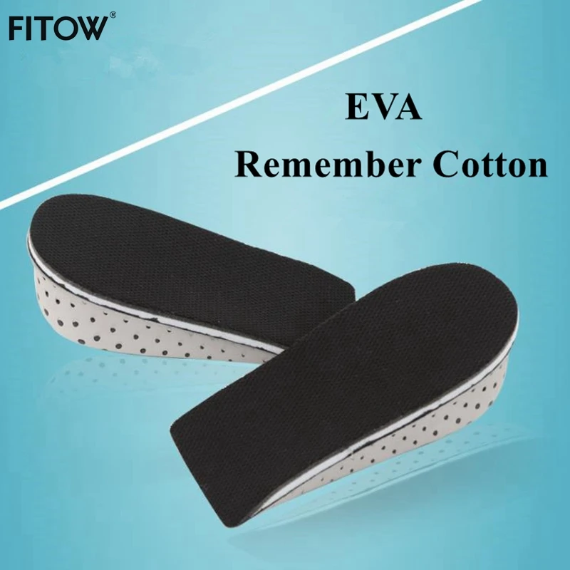 Унисекс визуально увеличивающие рост ортопедические стельки подушечки для