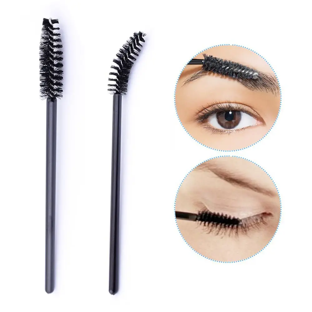 ATOMUS 50 шт./упак. одноразовые Перманентный макияж щеточки с тушью для ресниц палочки Аппликатор щетка-расческа для ресниц мотальные инструмент для макияжа