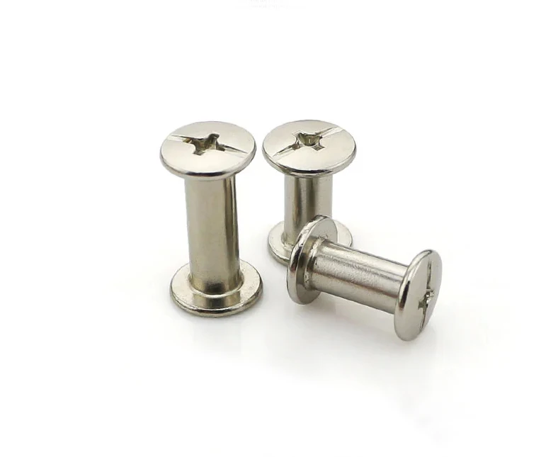 Никелевая книга с покрытием (30 шт./лот) Винт для чемодана. Заклёпка ресниц. Крепеж