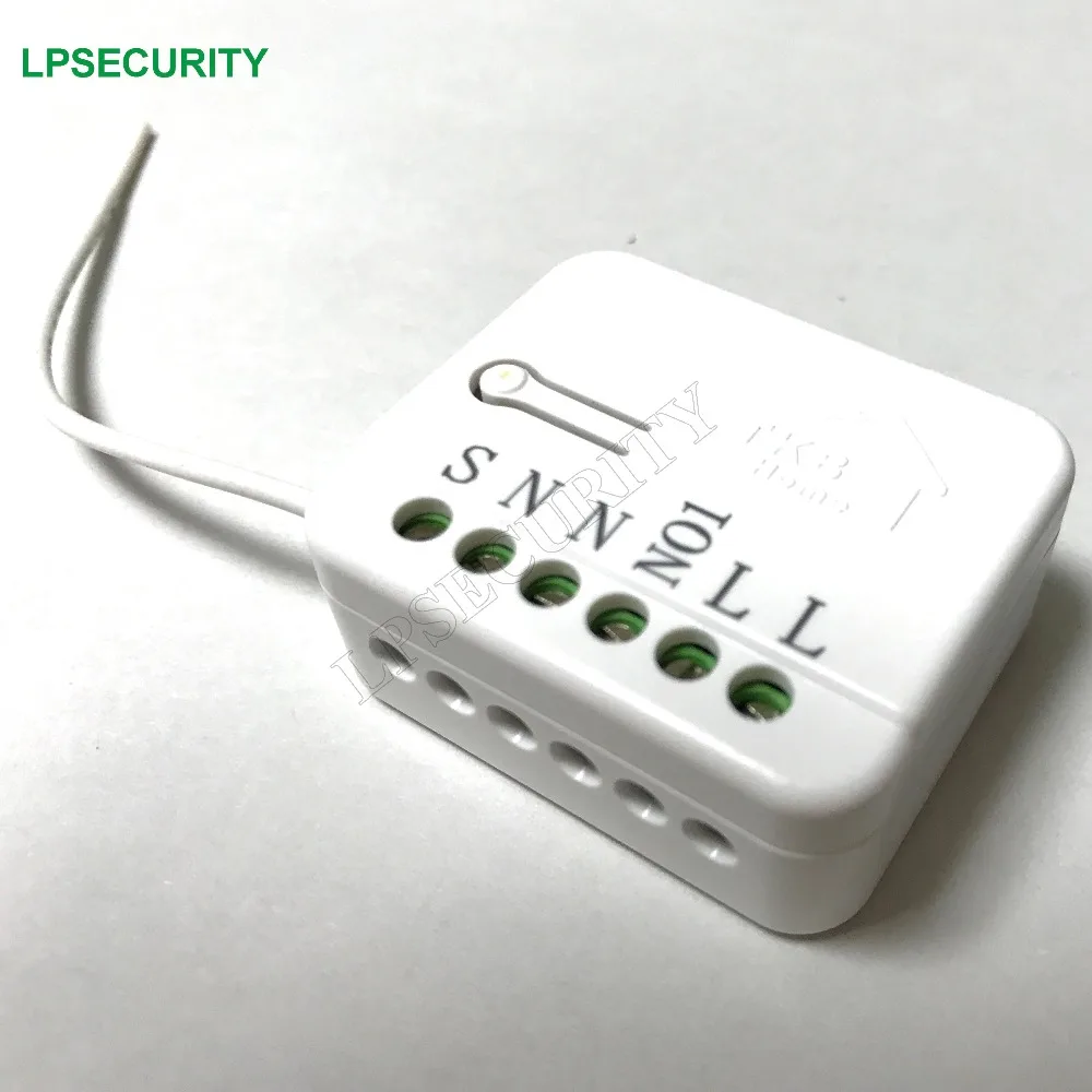 Z WAVE Plus вставной модуль управления переключателем TZ78 для системы освещением