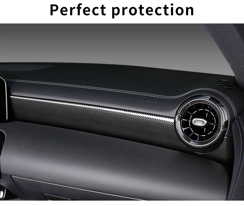 Для Mercedes w177 amg/classe a mercedes classe a w177 clase планки/a180 Mercedes a класс w177 аксессуары приборная панель отделка