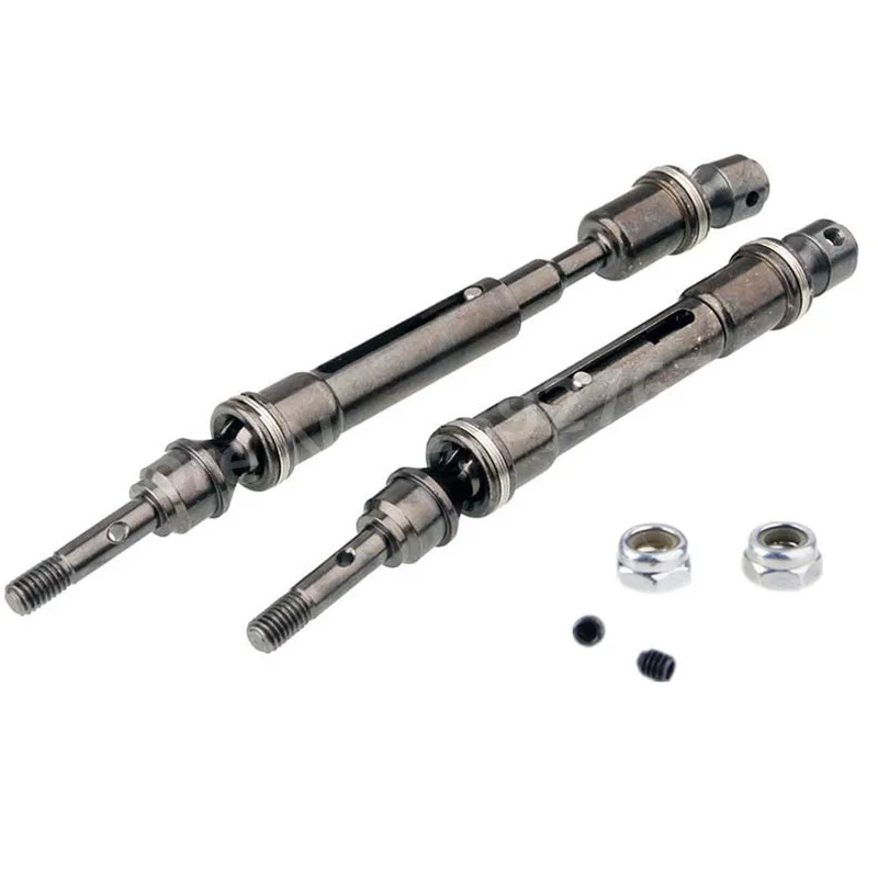 2 шт. RC автомобиль обновленная ЧАСТЬ Алюминиевый Сплав передний задний