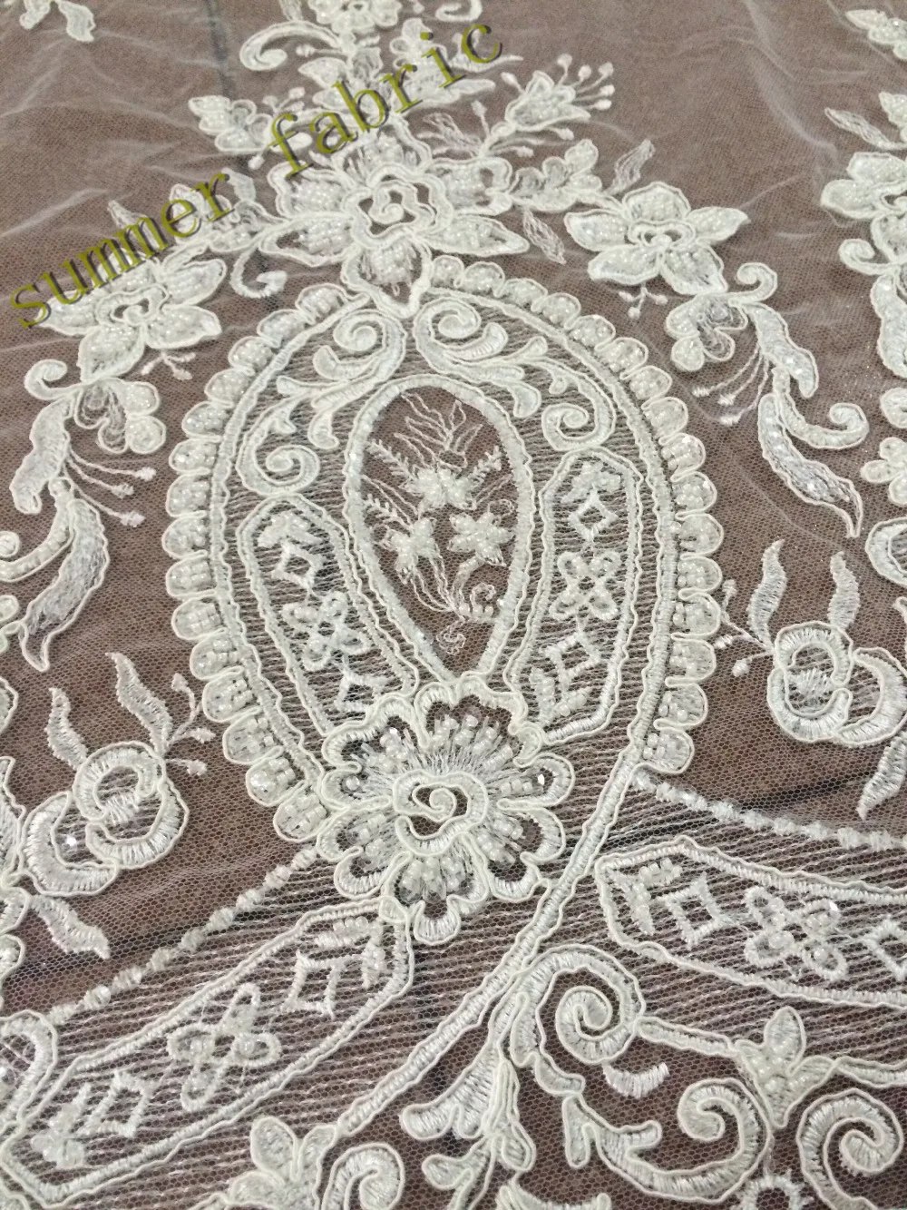 Французский кружевной ткани высокого качества s971 Африканский чистая с бисером
