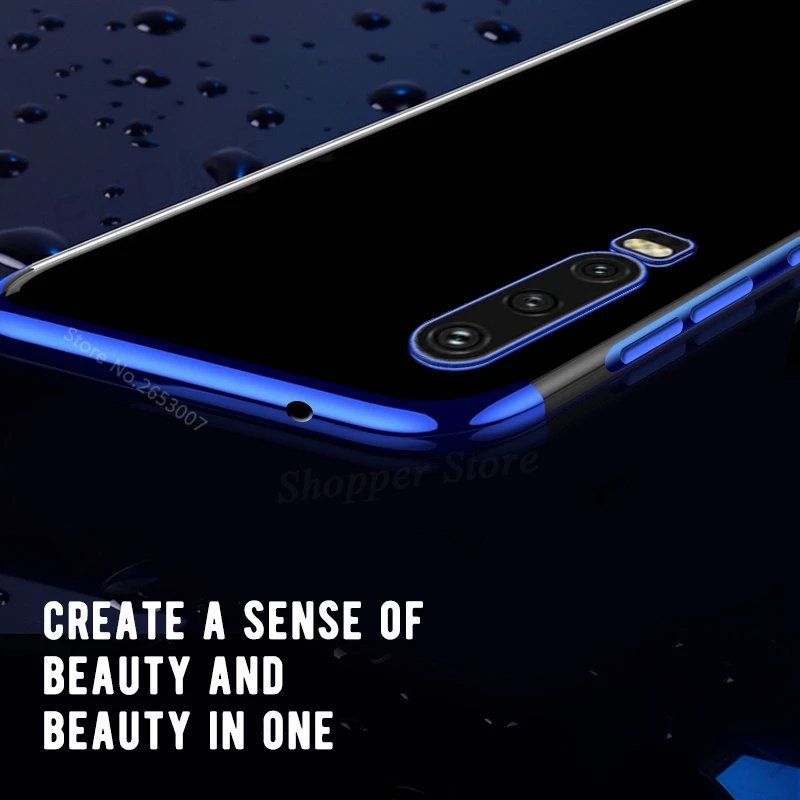 Чехол из ТПУ с гальваническим покрытием для huawei P30 Lite P20 P10 Plus, Модный Блестящий чехол для huawei P Smart Plus P30 Lite Nova 4e 3e 3i