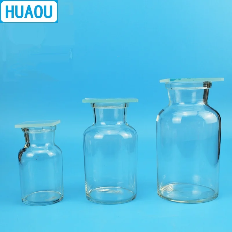 HUAOU 250 мл бутылка для сбора газа прозрачное стекло с заземлением коллектор