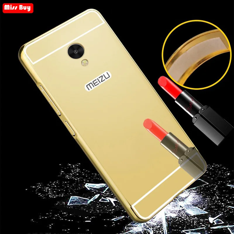 Роскошный зеркальный алюминий чехол для Meizu MX3 MX4 металлический бампер Meilan Note 6
